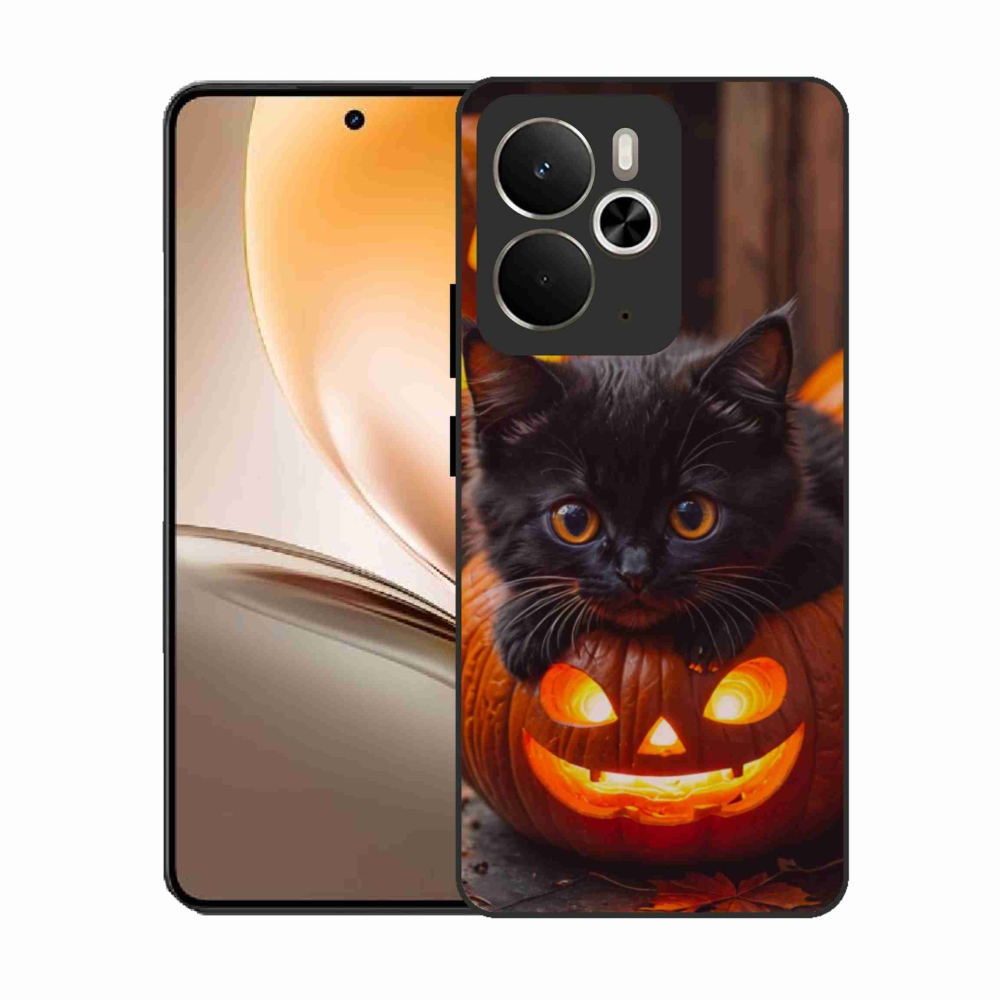 Gél borítás mmCase a Realme 14T 5G/14 5G készülékhez - cica és tök