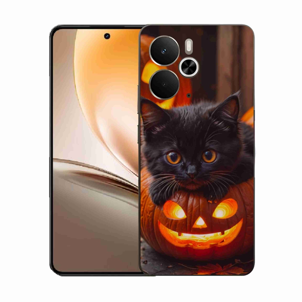 Gél borítás mmCase a Realme 14T 5G/14 5G készülékhez - cica és tök