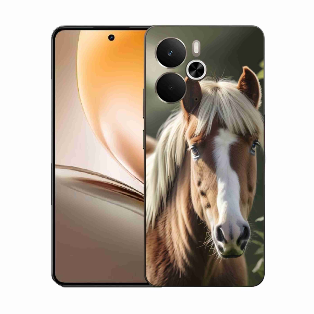 Gél borítás mmCase a Realme 14T 5G/14 5G - ló könnyű sörénnyel