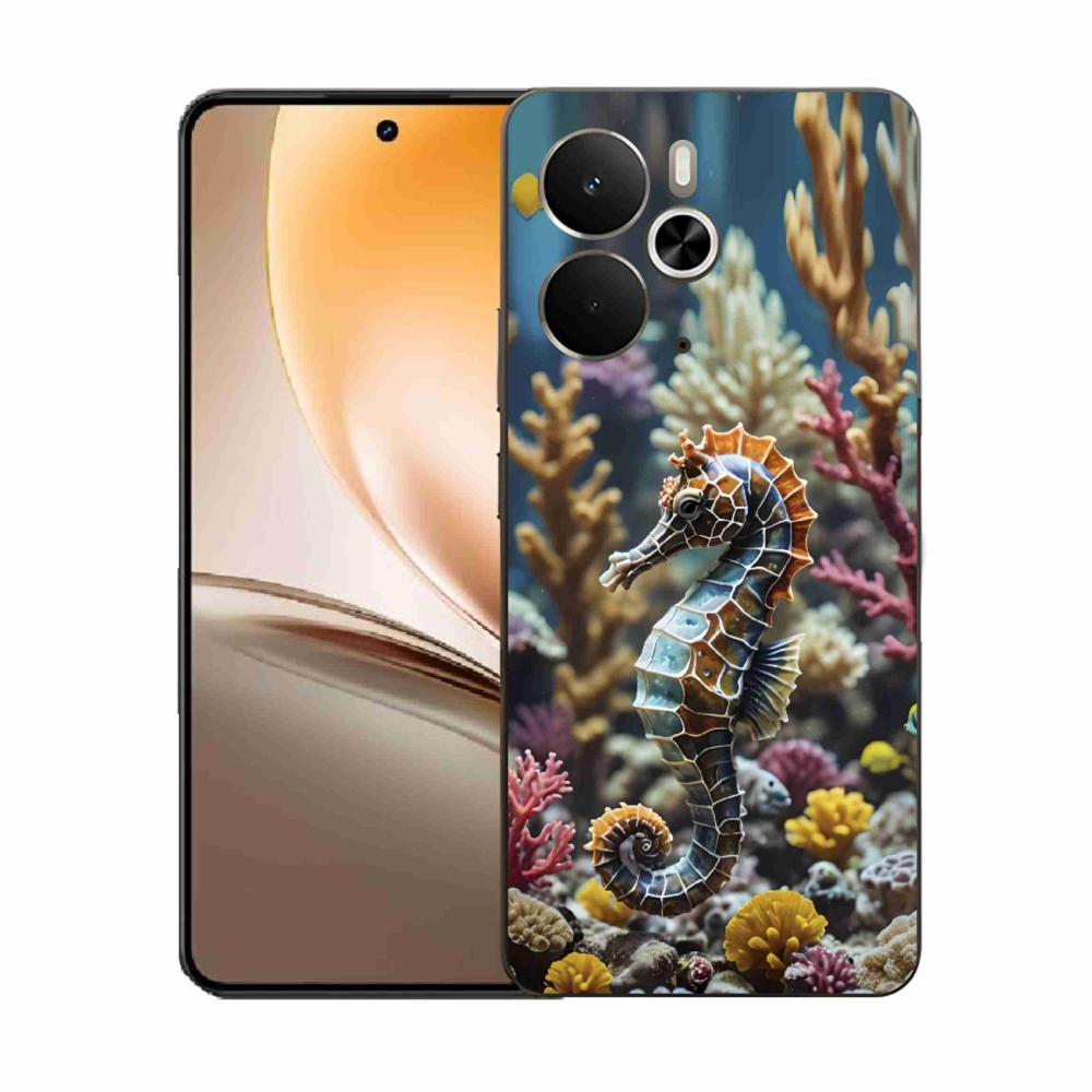 Zselés borítás mmCase a Realme 14T 5G/14 5G - csikóhal 2 számára