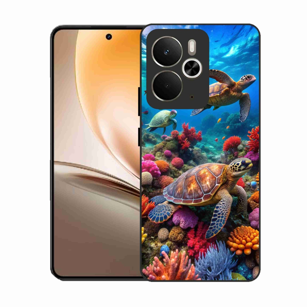 Gél borítás mmCase a Realme 14T 5G/14 5G - Sea World 2 számára