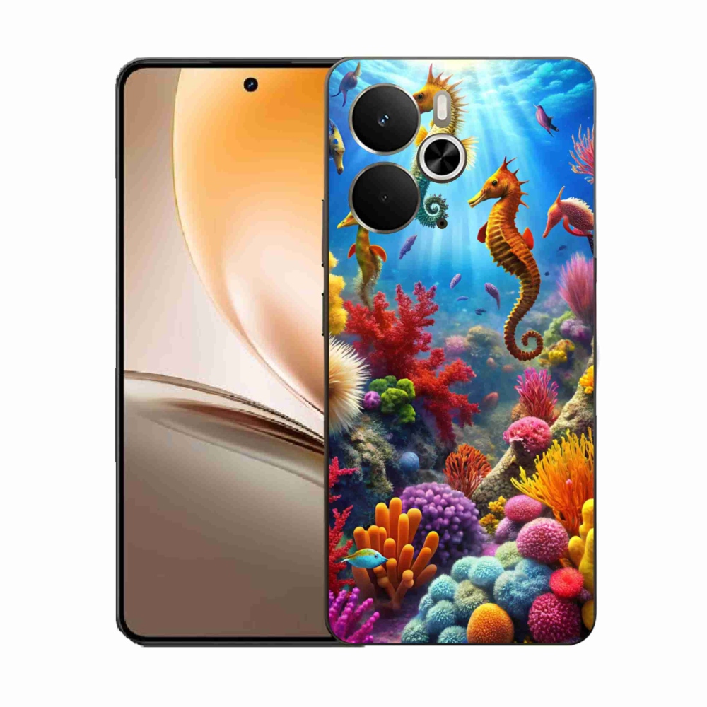 Gél borítás mmCase a Realme 14T 5G/14 5G - Sea World 3 számára