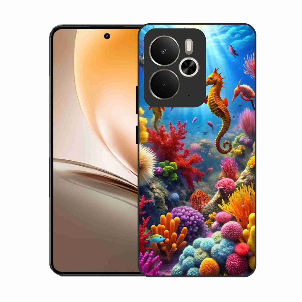 Gél borítás mmCase a Realme 14T 5G/14 5G - Sea World 3 számára