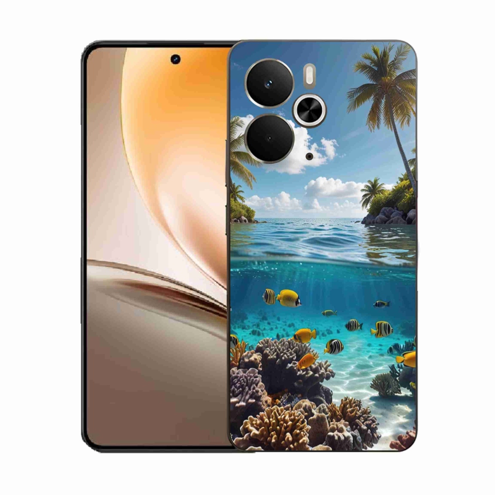 Gél borítás mmCase a Realme 14T 5G/14 5G - Sea World 4 számára