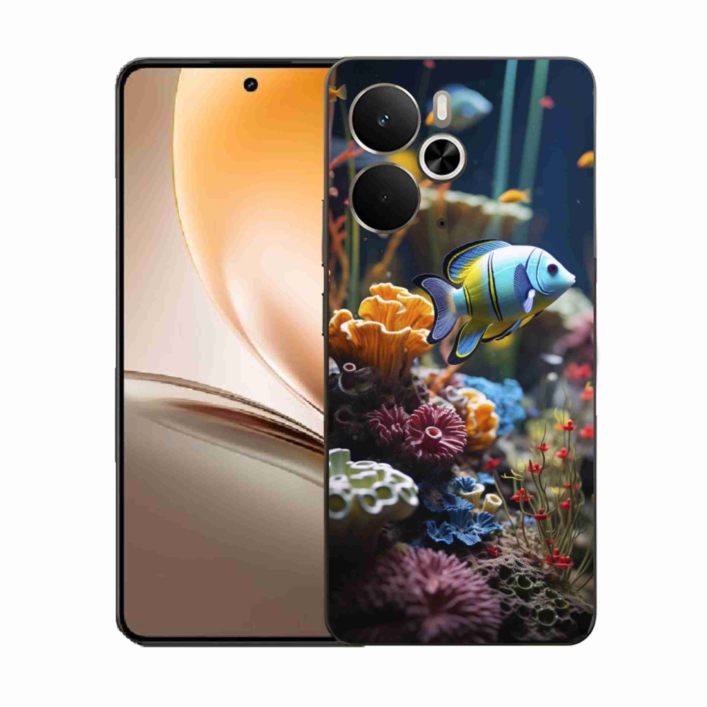 Gél borítás mmCase a Realme 14T 5G/14 5G - Sea World 5 számára