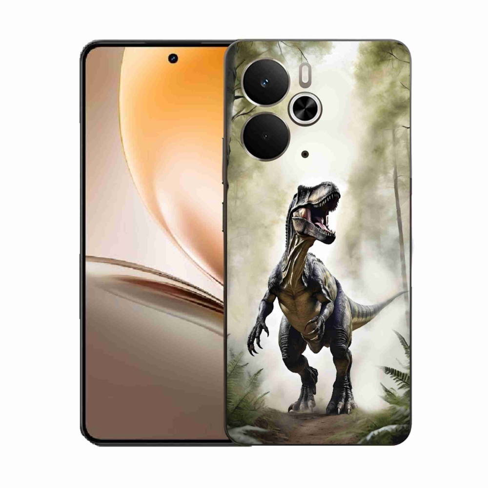 Gél borítás mmCase a Realme 14T 5G/14 5G készülékhez - dühös T-Rex