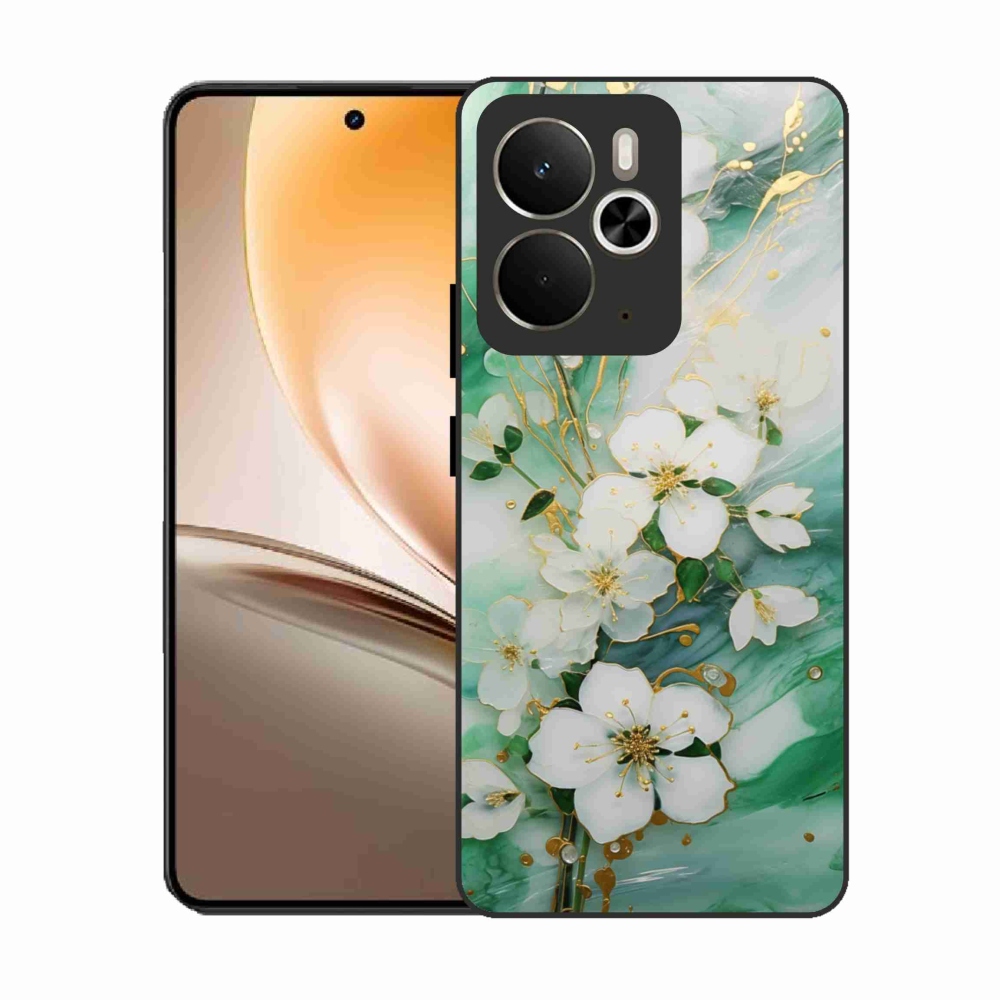 Gél borító mmCase a Realme 14T 5G/14 5G készülékhez - finom virágok