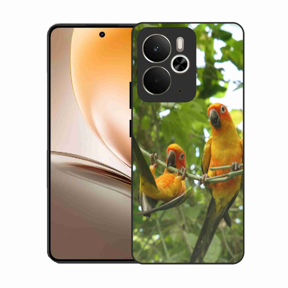 Gél borítás mmCase a Realme 14T 5G/14 5G számára - papagájok aratingy