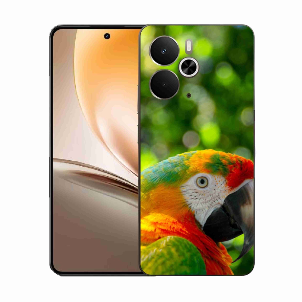 Gél borítás mmCase a Realme 14T 5G/14 5G - papagáj ara 3 számára