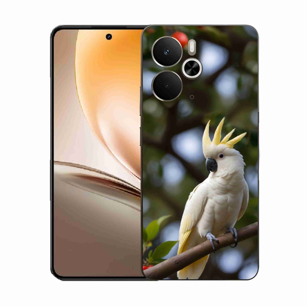 Gél borítás mmCase a Realme 14T 5G/14 5G készülékhez - papagáj kakadu 3