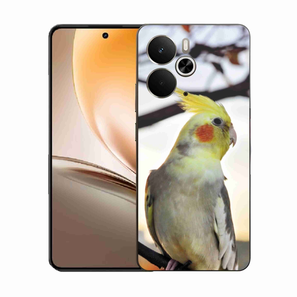 Gél borítás mmCase a Realme 14T 5G/14 5G modellhez - papagáj korela