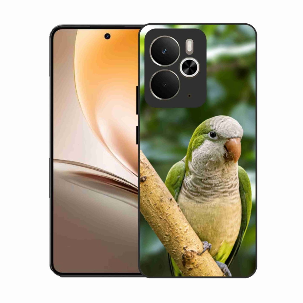 Zselés borítás mmCase a Realme 14T 5G/14 5G modellhez - papagáj