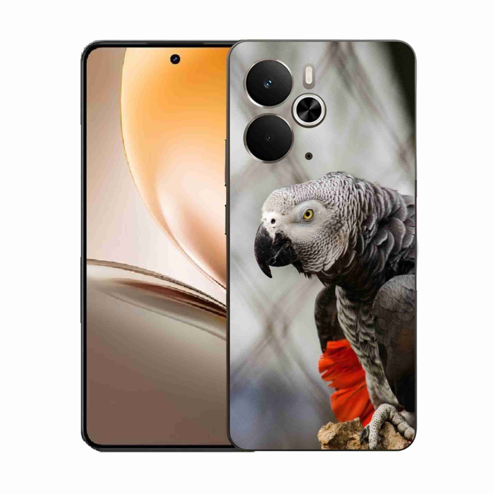 Zselés borítás mmCase a Realme 14T 5G/14 5G - parrot jacko 3 számára