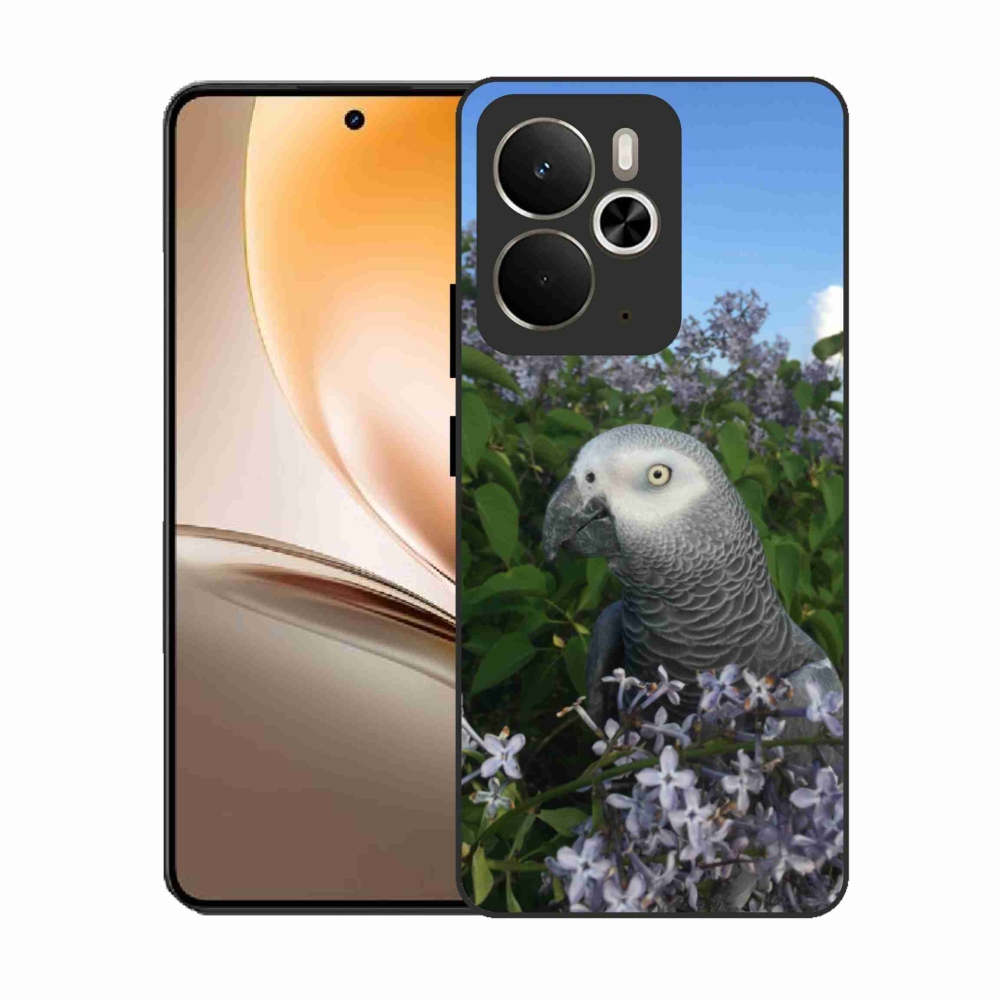 Zselés borítás mmCase a Realme 14T 5G/14 5G modellhez - papagáj