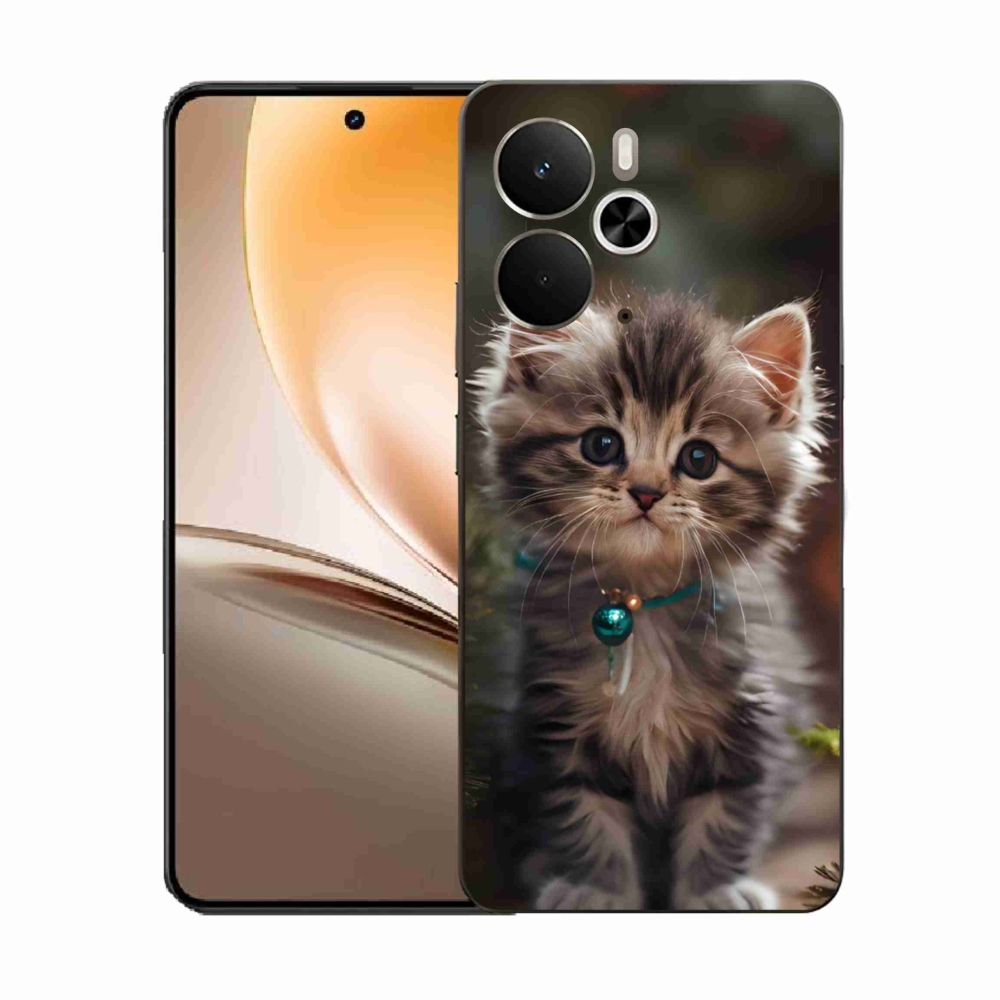 Gélburkolat mmCase a Realme 14T 5G/14 5G számára - aranyos cica 11