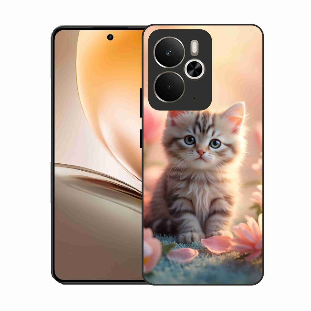 Gélburkolat mmCase a Realme 14T 5G/14 5G - aranyos cica 8