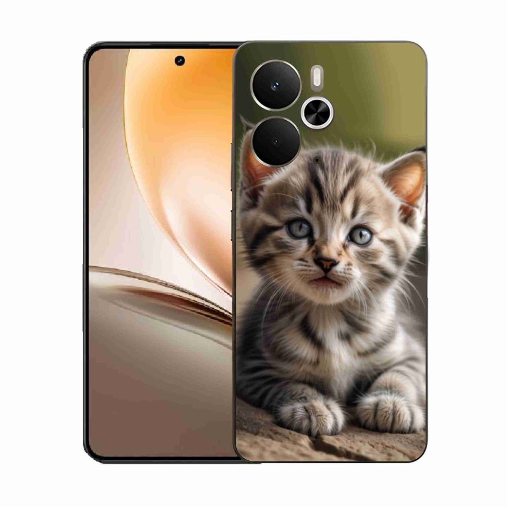 Gél borítás mmCase a Realme 14T 5G/14 5G számára - aranyos cica 9