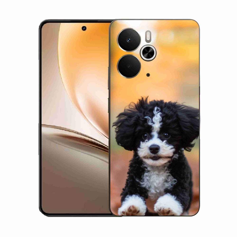 Gél borítás mmCase a Realme 14T 5G/14 5G számára - aranyos kiskutya 2