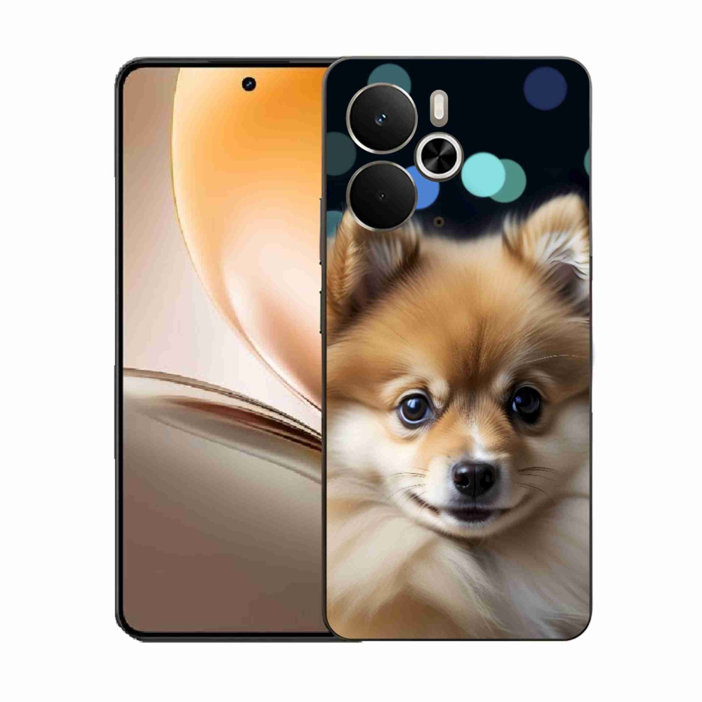 Gél borítás mmCase a Realme 14T 5G/14 5G készülékhez - aranyos pomerániai kutya