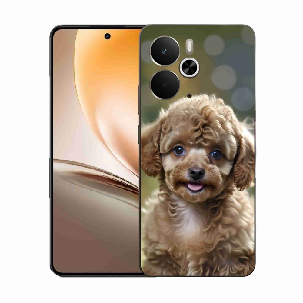 Gél borítás mmCase a Realme 14T 5G/14 5G számára - aranyos uszkár