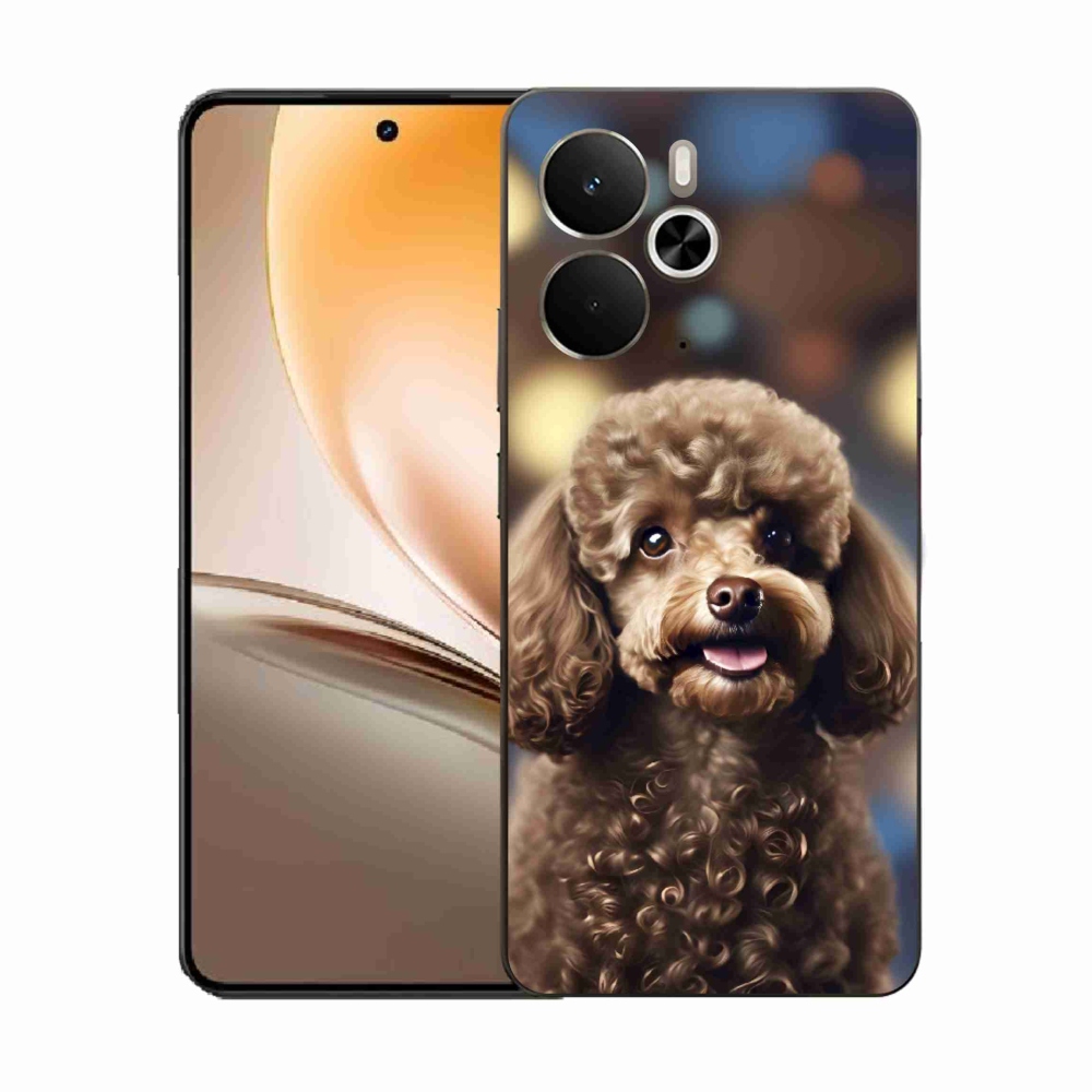 Gél borítás mmCase a Realme 14T 5G/14 5G számára - aranyos uszkár
