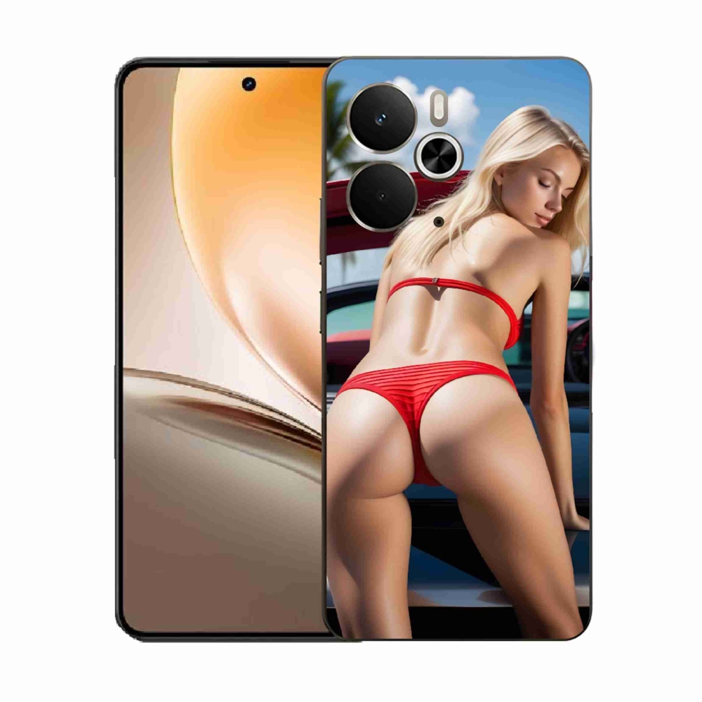 Gél borítás mmCase a Realme 14T 5G/14 5G - szexi nő 2