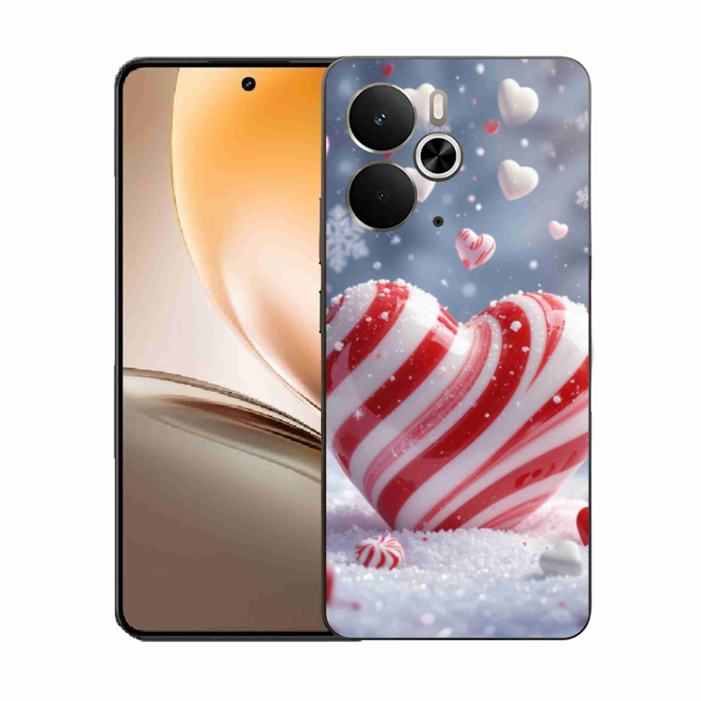 Gélburkolat mmCase a Realme 14T 5G/14 5G - édes szív
