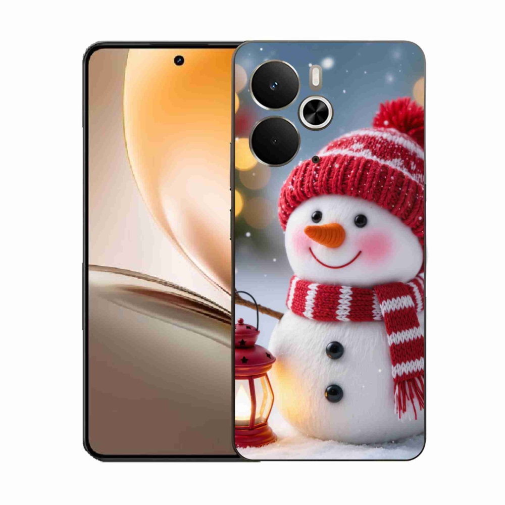 Gél borítás mmCase a Realme 14T 5G/14 5G - hóember 2 számára