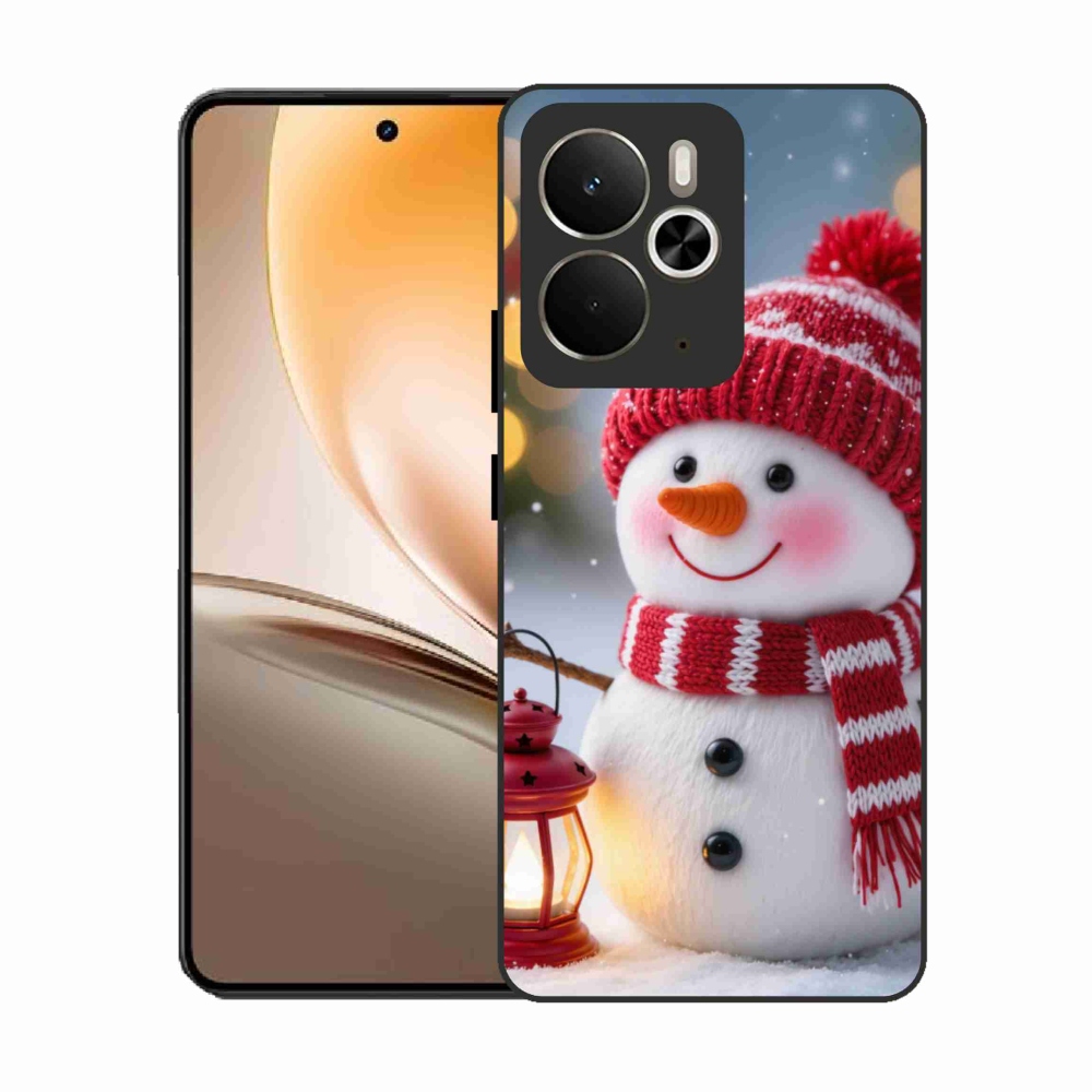 Gél borítás mmCase a Realme 14T 5G/14 5G - hóember 2 számára