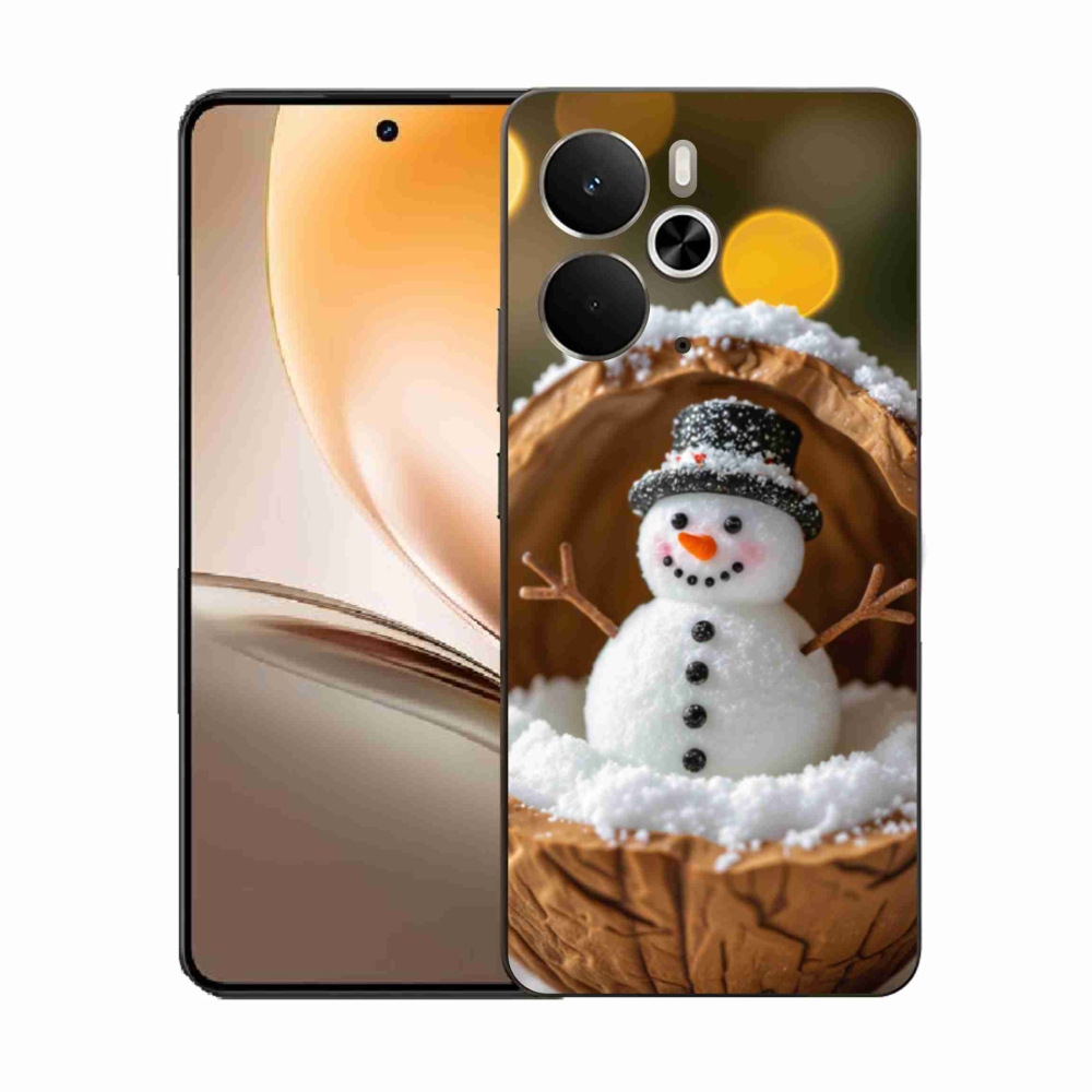 Gél borítás mmCase a Realme 14T 5G/14 5G - hóember 4
