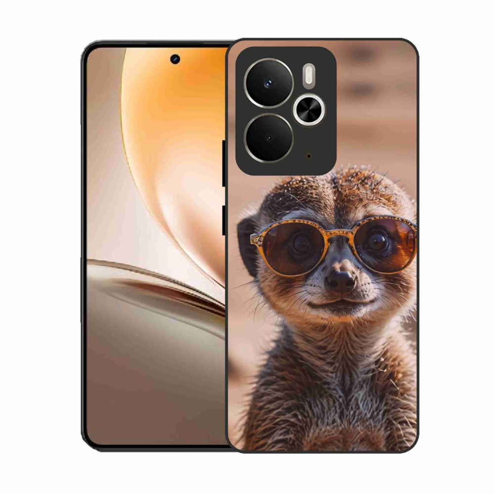 Gél borítás mmCase a Realme 14T 5G/14 5G számára - stílusos surikata