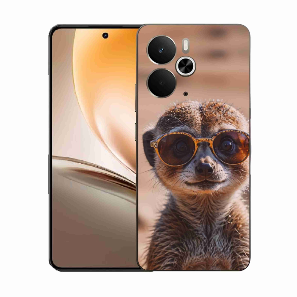 Gél borítás mmCase a Realme 14T 5G/14 5G számára - stílusos surikata