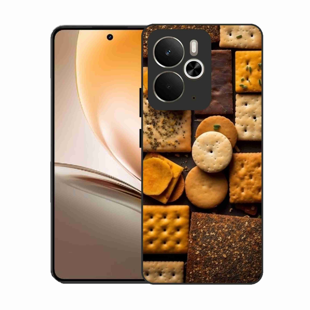 Zselés borítás mmCase a Realme 14T 5G/14 5G - kekszek számára