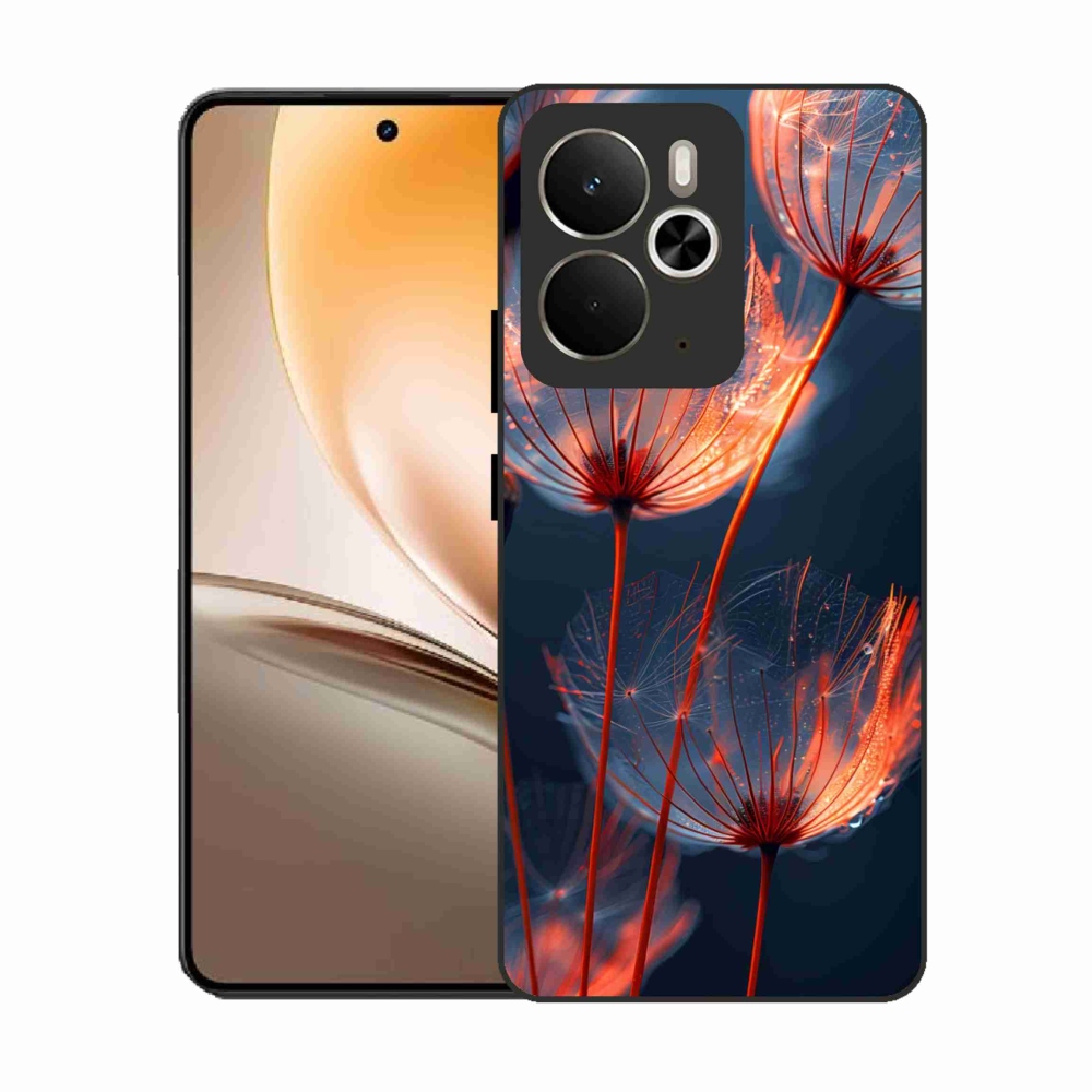 Zselés borítás mmCase a Realme 14T 5G/14 5G - világító pehelyhez