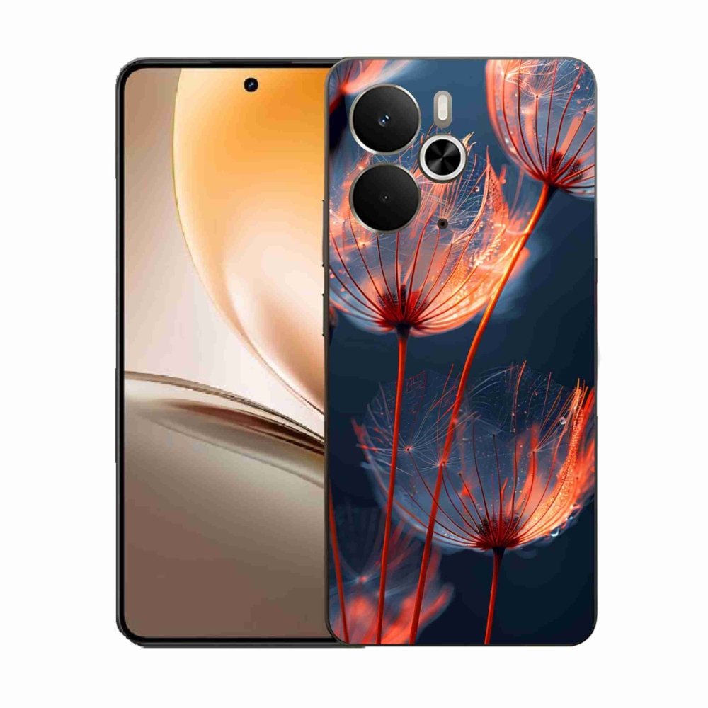 Zselés borítás mmCase a Realme 14T 5G/14 5G - világító pehelyhez