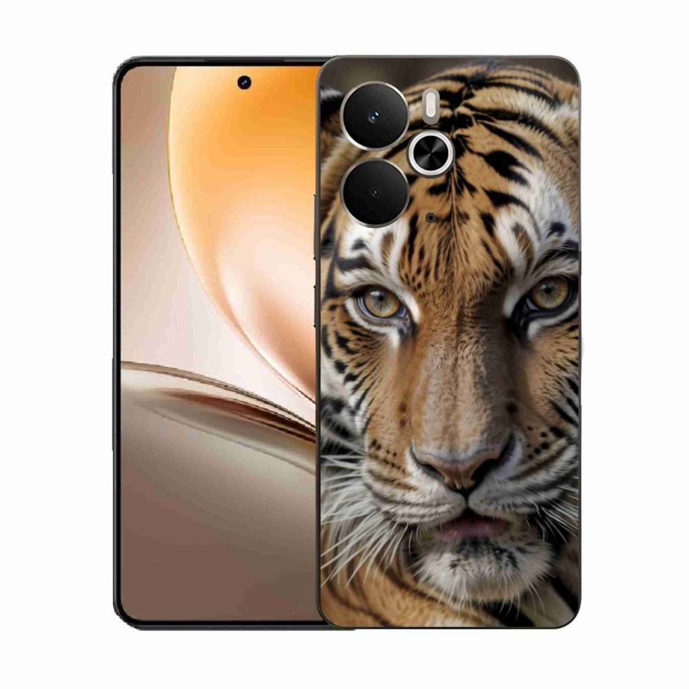 Gél borítás mmCase a Realme 14T 5G/14 5G modellhez - tigris nézet