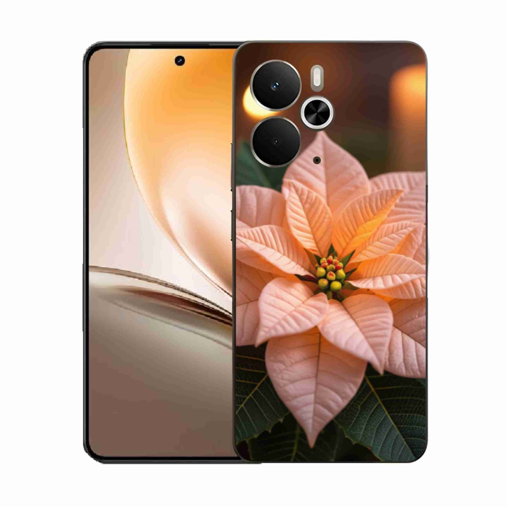 Gél borítás mmCase a Realme 14T 5G/14 5G készülékhez - mikulásvirág
