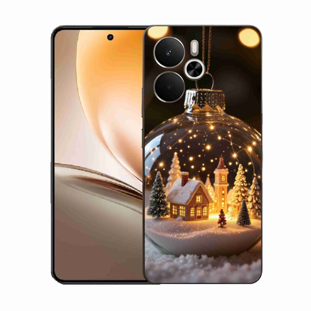 Gél borítás mmCase a Realme 14T 5G/14 5G számára - Karácsonyi labda 3