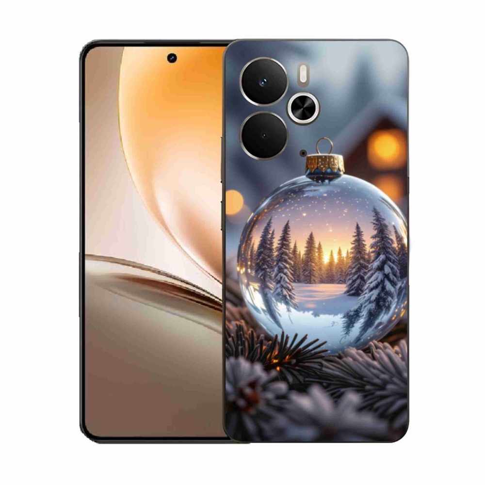 Gél borítás mmCase a Realme 14T 5G/14 5G számára - karácsonyi dekoráció