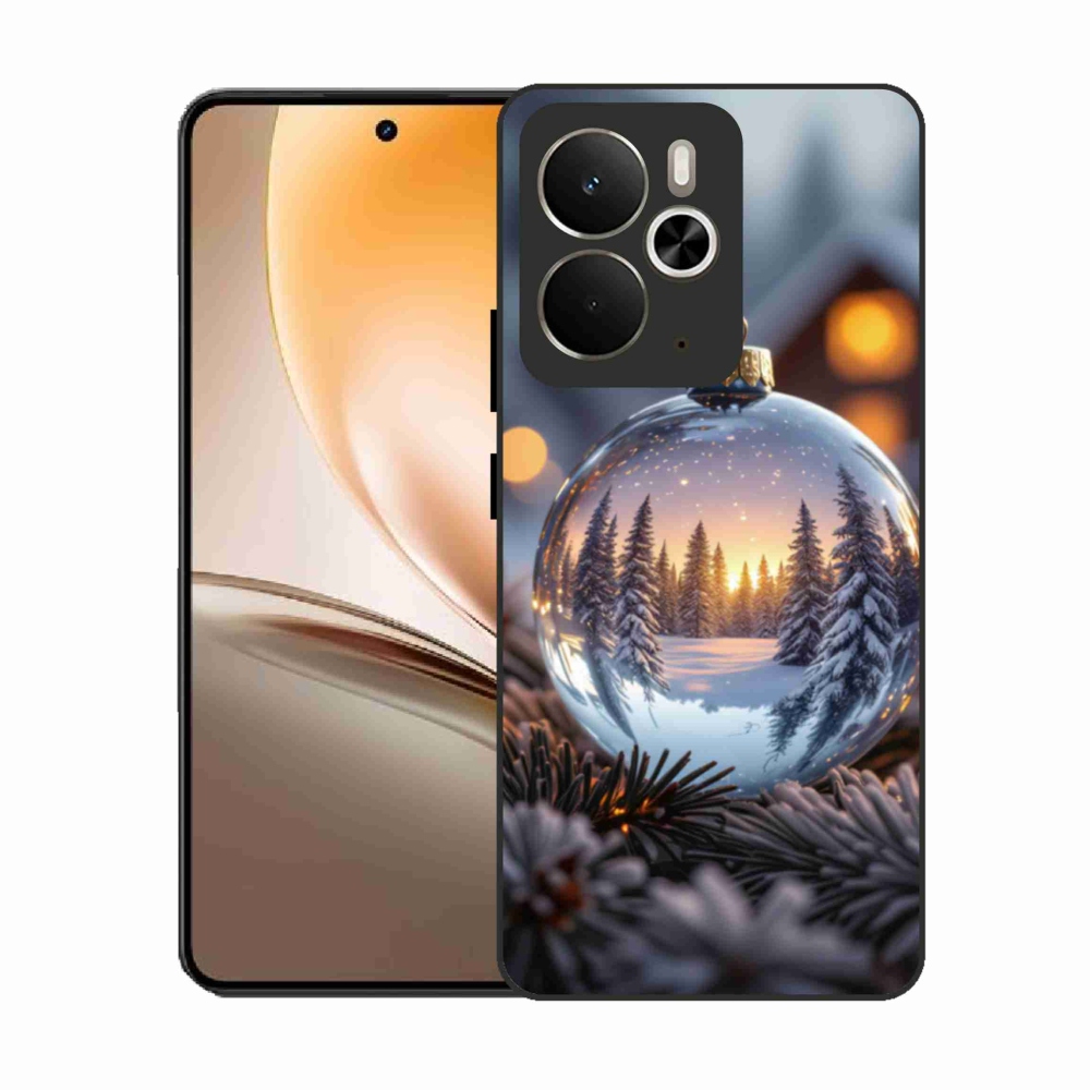 Gél borítás mmCase a Realme 14T 5G/14 5G számára - karácsonyi dekoráció