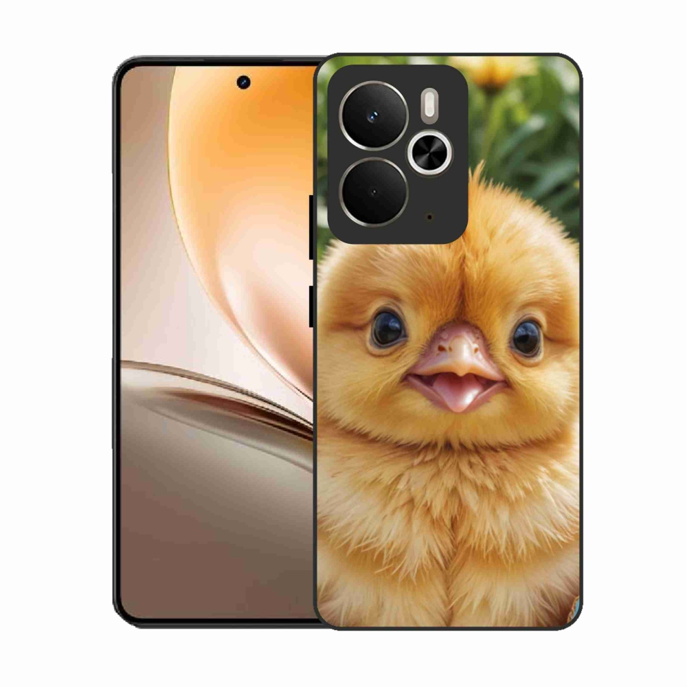 Gél borítás mmCase a Realme 14T 5G/14 5G számára - boldog csaj