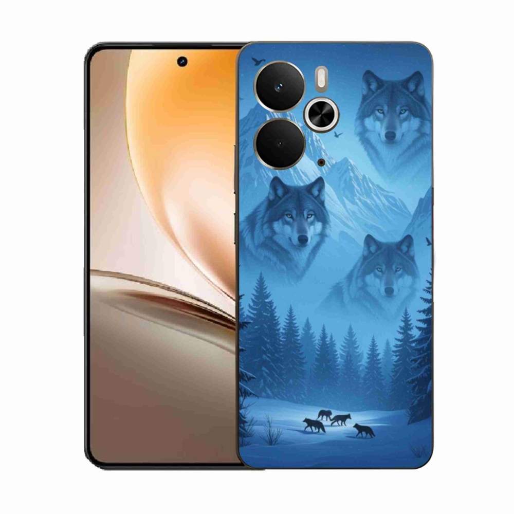 Gél borítás mmCase a Realme 14T 5G/14 5G - farkas csomaghoz