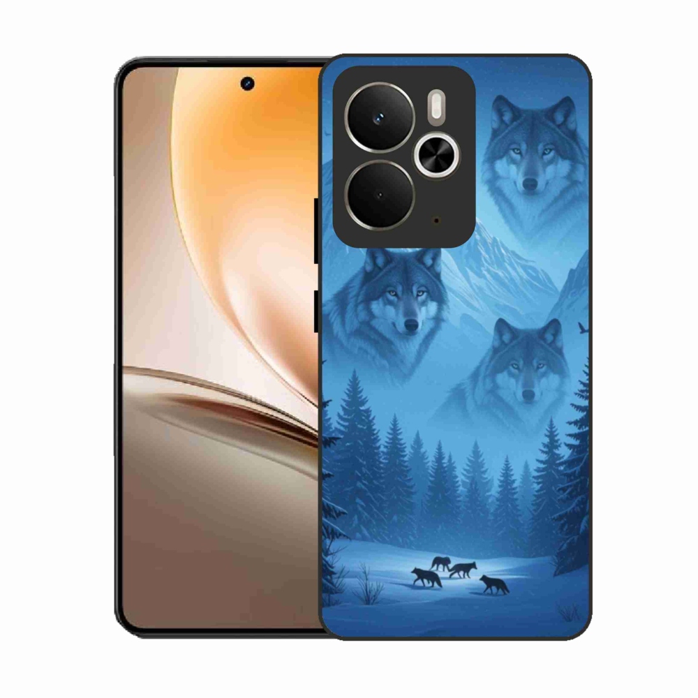 Gél borítás mmCase a Realme 14T 5G/14 5G - farkas csomaghoz