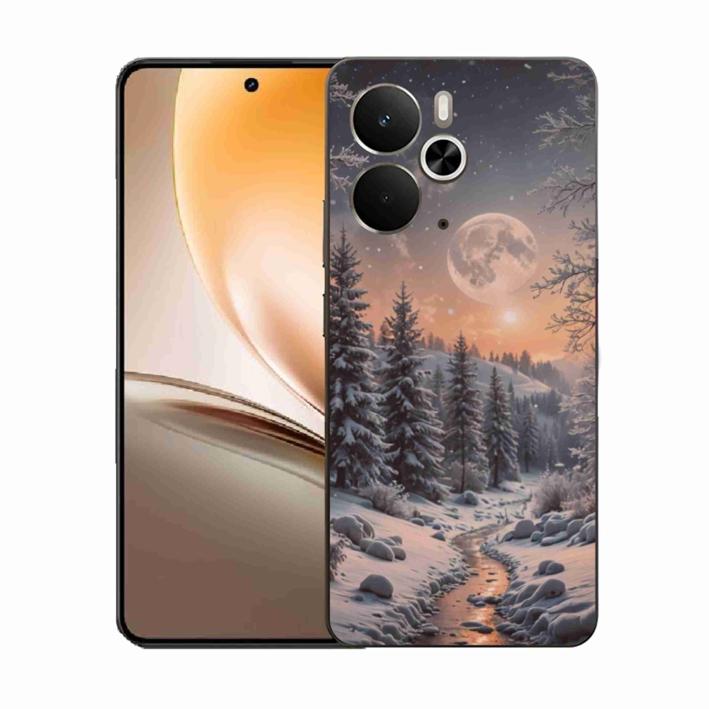 Gél borítás mmCase a Realme 14T 5G/14 5G - téli táj 2