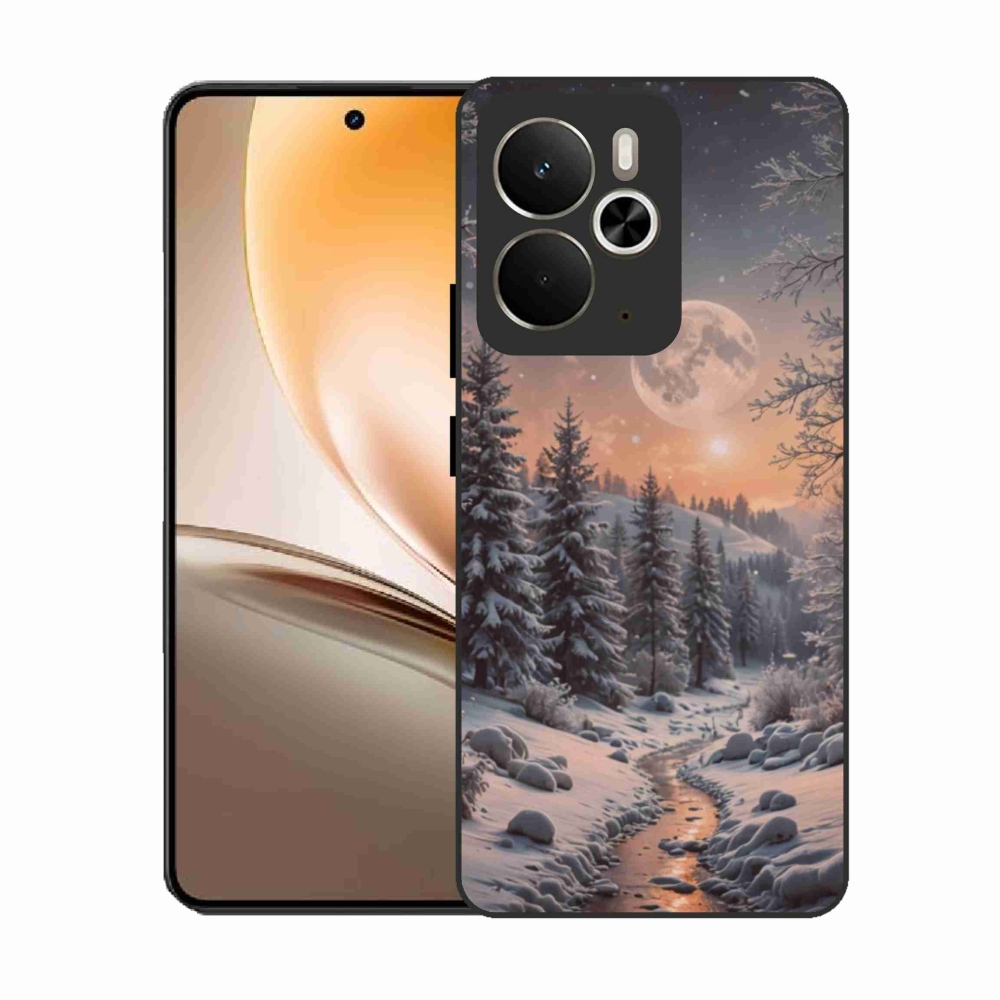 Gél borítás mmCase a Realme 14T 5G/14 5G - téli táj 2