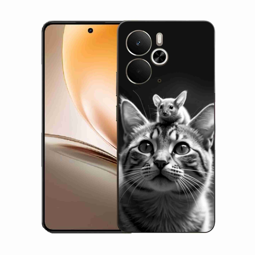 Gélburkolat mmCase a Realme 14T 5G/14 5G - Állati barátság 2