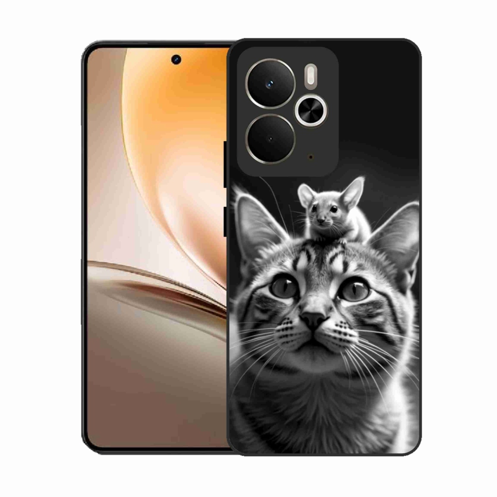 Gélburkolat mmCase a Realme 14T 5G/14 5G - Állati barátság 2