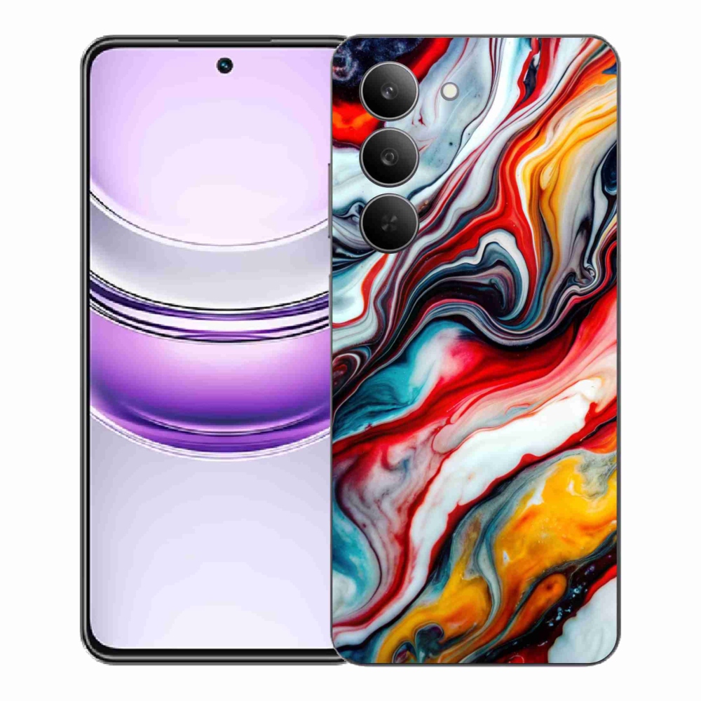 Gél borító mmCase a Realme 14x 5G készülékhez - absztrakt motívum 35