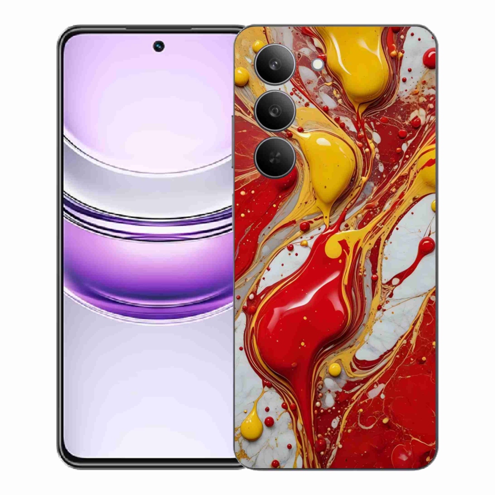 Gél borítás mmCase a Realme 14x 5G készülékhez - absztrakt motívum 42