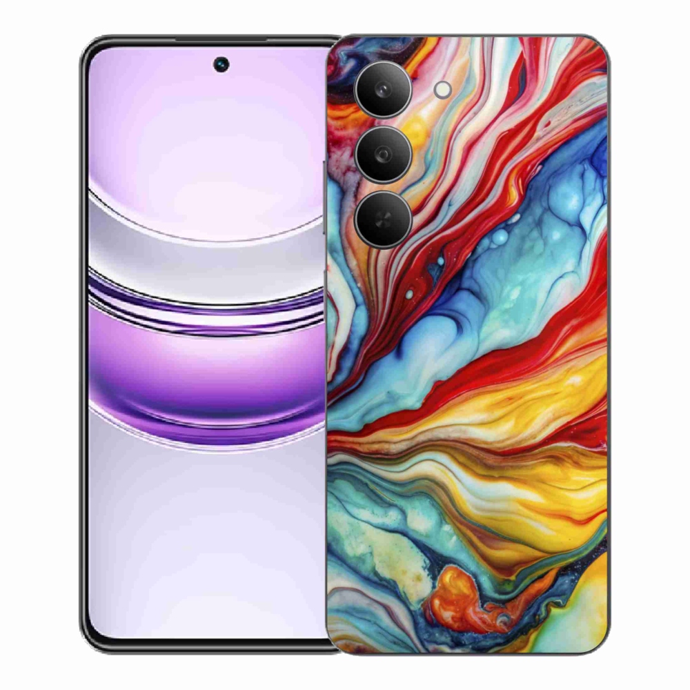 Gél borítás mmCase a Realme 14x 5G készülékhez - absztrakt motívum 58